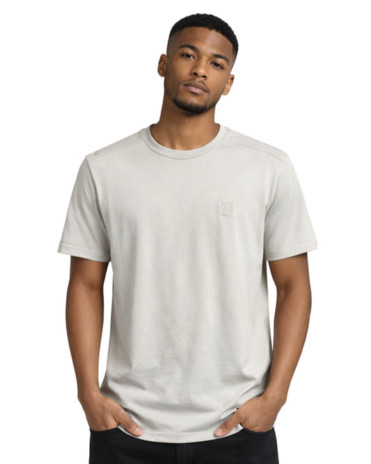 DKNY Men Logo On Shoulder T-Shirt