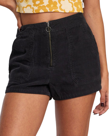 RVCA Women Zip Front Short