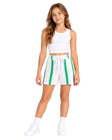 EPIC THREADS Girls Crochet Knit Short