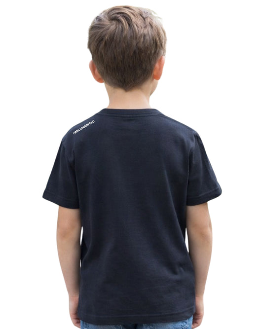 KARL LAGERFELD Front Logo Casual T-Shirt