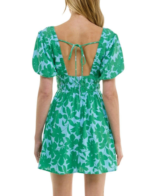 TRIXXI Women Floral Short Dress