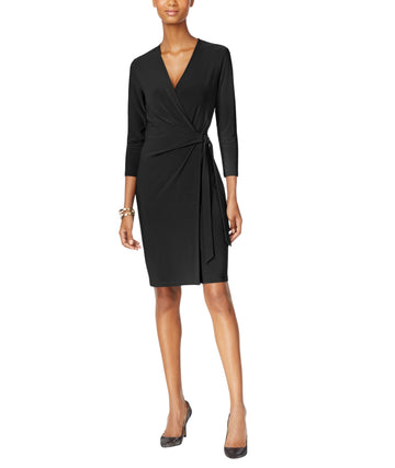 ANNE KLEIN Women Long Sleeve Dress