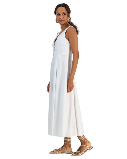 INC INTERNATIONAL CONCEPTS Women Button Detailing Dress