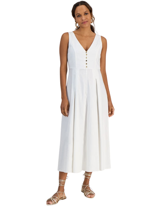 INC INTERNATIONAL CONCEPTS Women Button Detailing Dress