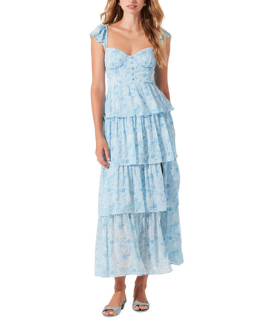 ASTR Women Midsummer Tiered Maxi Dress