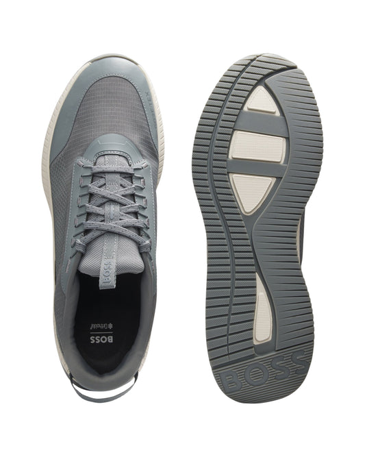 BOSS Men Textured Fabric Sneakers