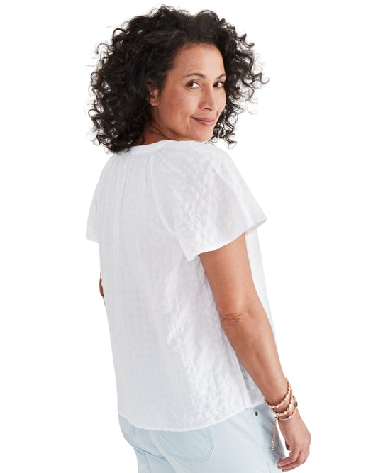 STYLE & CO Women Flutter Sleeve T-Shirt