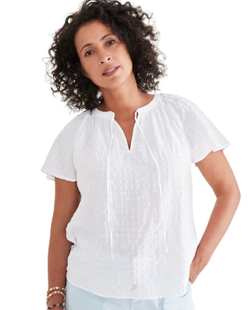 STYLE & CO Women Flutter Sleeve T-Shirt
