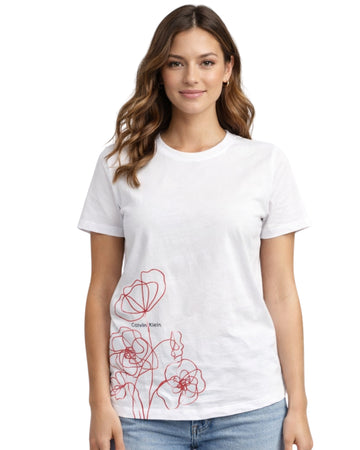 CALVIN KLEIN Flower T-Shirt