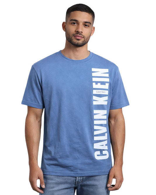 CK CALVIN KLEIN Men Bold Vertical Logo T-Shirt