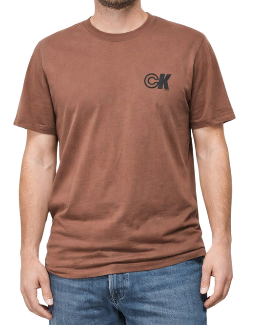 CK CALVIN KLEIN Men Big Logo T-Shirt