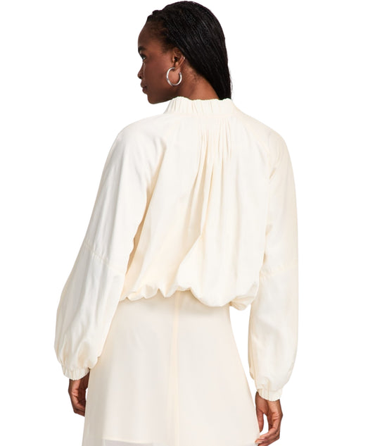 BAR III Women Bubble Hem Cargo Jacket
