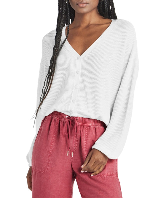 SPLENDID Women Rib Cardigan