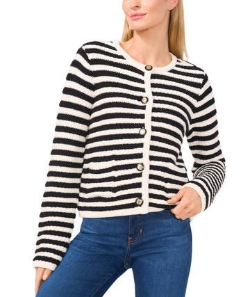 CECE Women Stripped Jacket