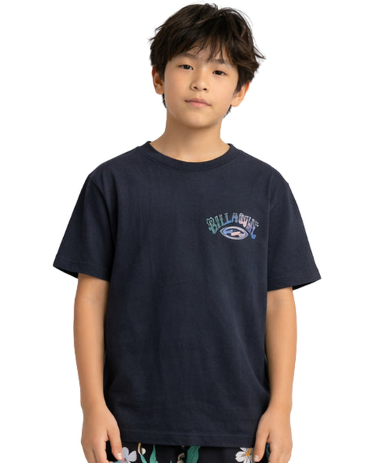 BILLA BONG Boys Logo Sign T-Shirt