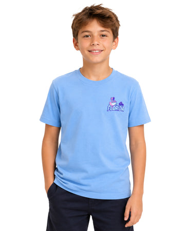 QUIKSILVER Boys Florida Cartoon T-Shirt