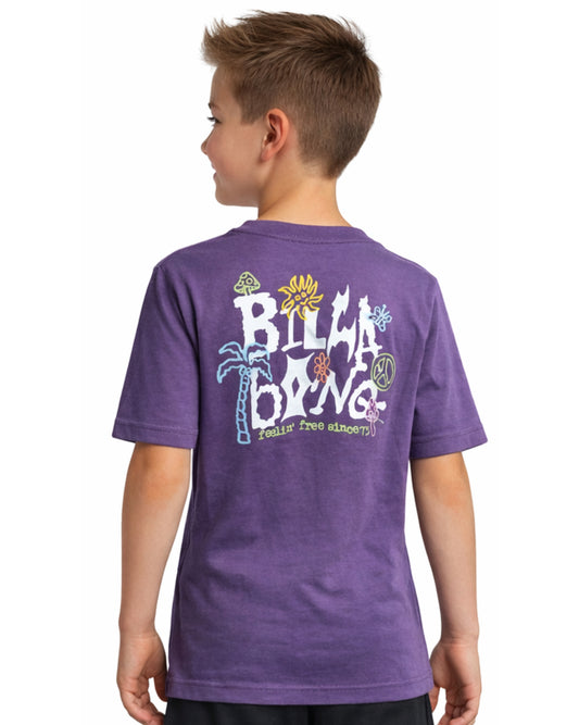 BILLA BONG Boys Logo Stylie T-Shirt