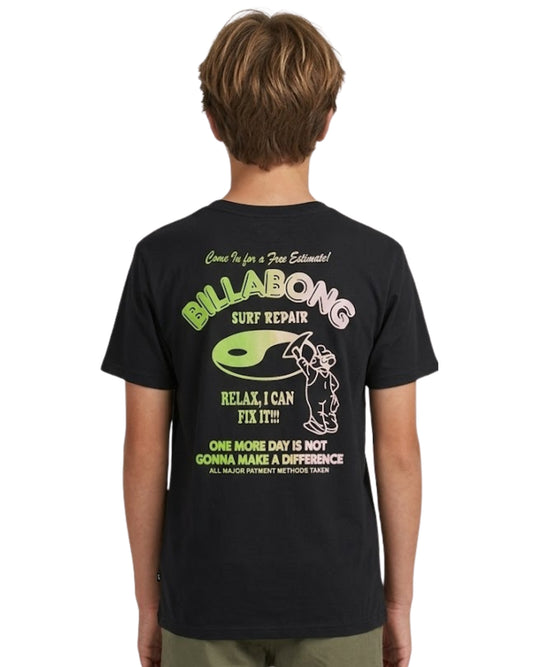 BILLA BONG Boys Soft Hand Screen Graphic T-Shirt
