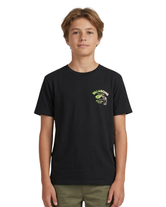 BILLA BONG Boys Soft Hand Screen Graphic T-Shirt