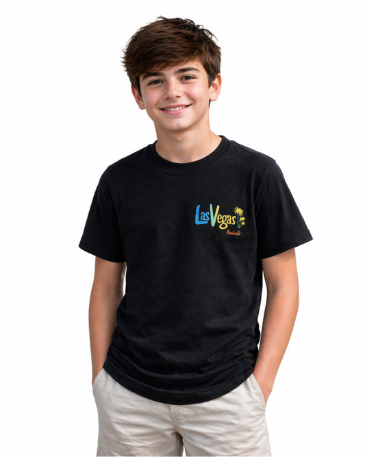 QUIKSILVER Kids Boys Las Vegas Graphic T-Shirt