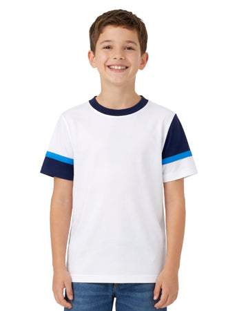 FILA Boys Core Doubles Crew Sport T-Shirt
