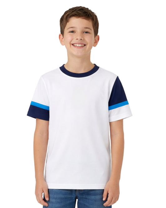 FILA Boys Core Doubles Crew Sport T-Shirt