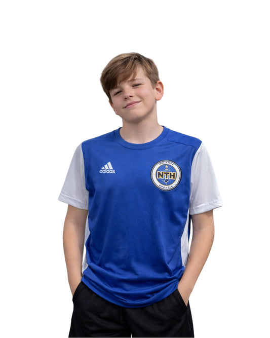ADIDAS Boys 10 Soccer T-Shirt