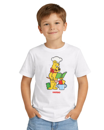 HARIBO Boys Chef Bear Graphic T-Shirt