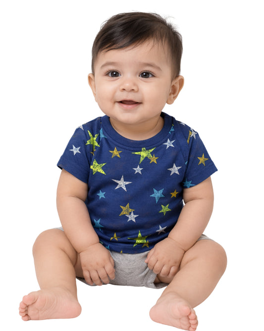 OKIE DOKIE Baby Boys Graphic Short Sleeve T-Shirt