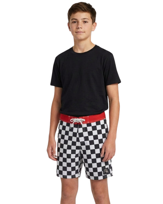 QUIKSILVER Kids Boys Graphic Swim Short