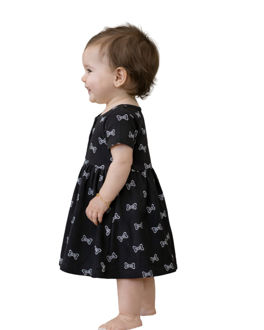 DOT DOT SMILE Baby Girls Designed Dress
