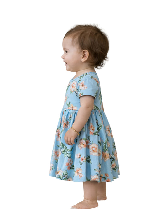 DOT DOT SMILE Baby Girls Floral Dress
