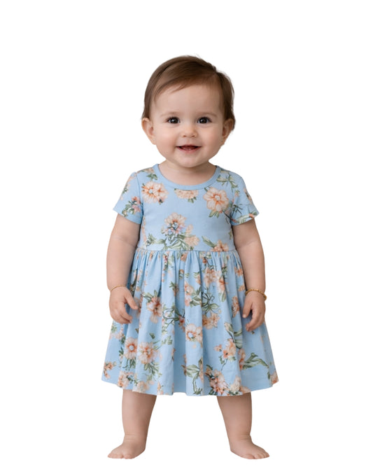 DOT DOT SMILE Baby Girls Floral Dress