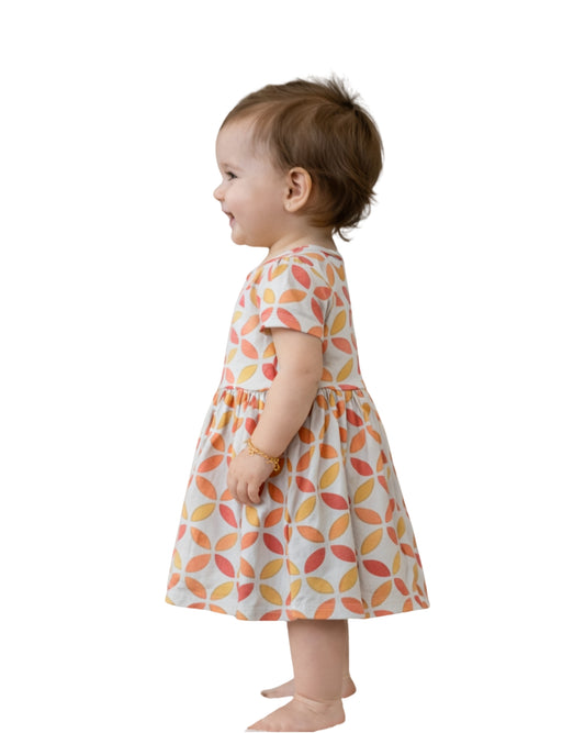 DOT DOT SMILE Baby Girls Stretch Dress