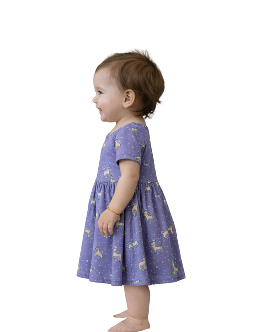 DOT DOT SMILE Baby Girls Graphics Dress