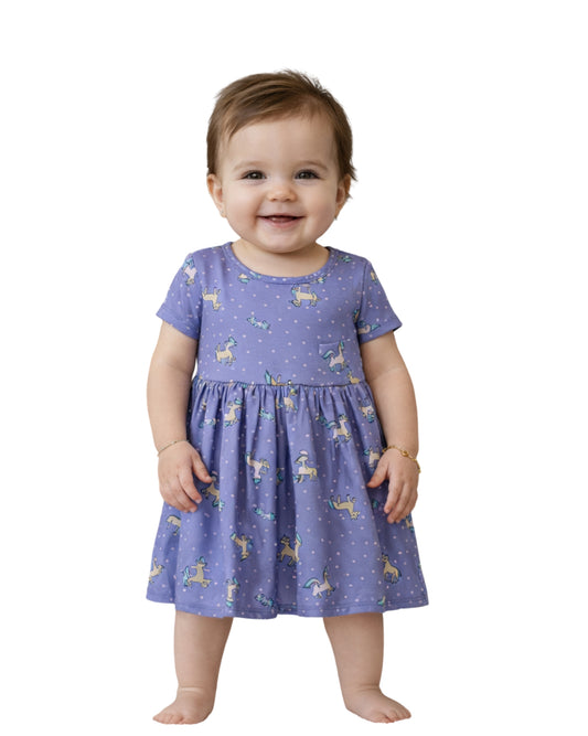 DOT DOT SMILE Baby Girls Graphics Dress