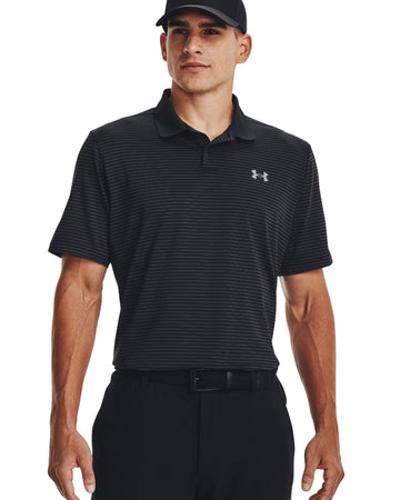 UA UNDER ARMOUR Men Matchplay Stripe Polo Shirt