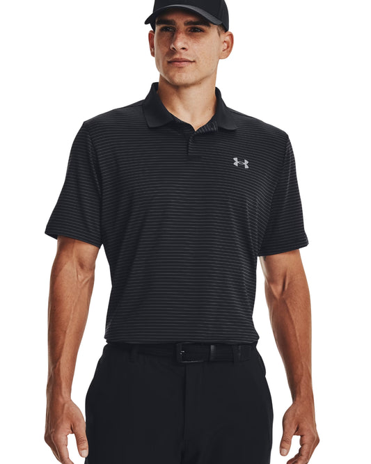 UA UNDER ARMOUR Men Matchplay Stripe Polo Shirt