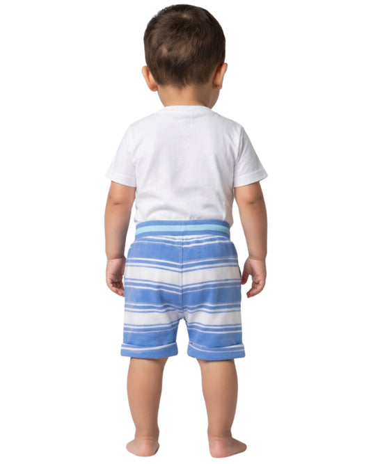 ROCKETS OF AWESOME MINI Baby Boys Stripped Short