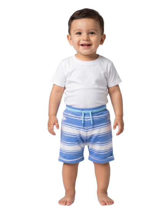 ROCKETS OF AWESOME MINI Baby Boys Stripped Short