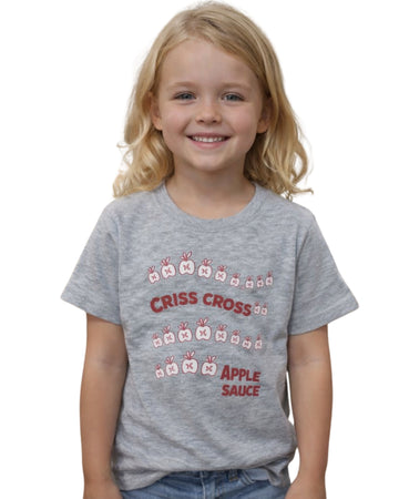 OKIE DOKIE Girls Criss Cross T-Shirt
