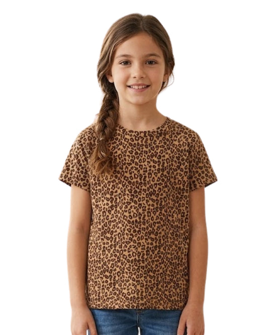 THERE ABOUTS Girls Animal Print T-Shirt