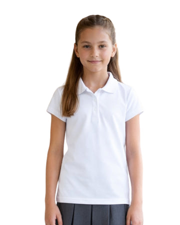 IZOD Girls Basic Polo Shirt