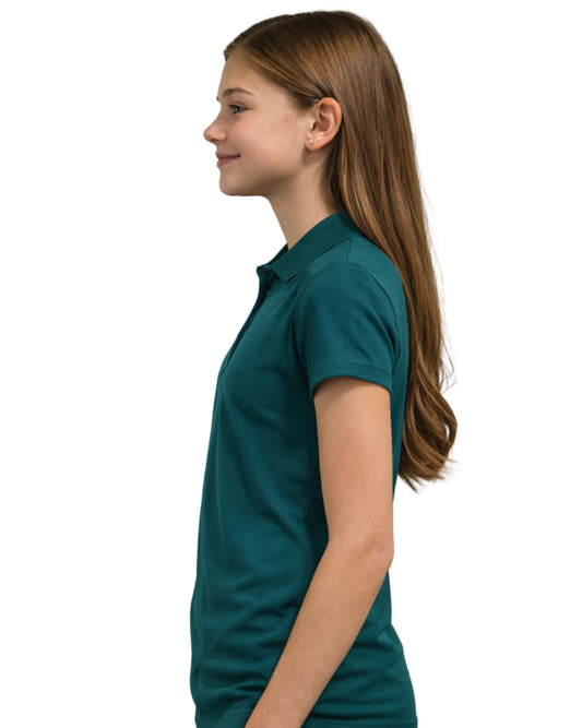 IZOD Kids Girls Stretch Polo T-Shirt