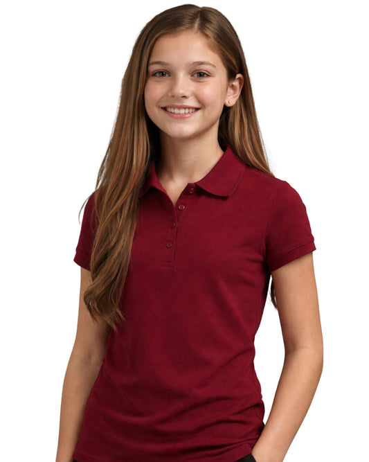 IZOD Kids Girls Casual Polo T-Shirt