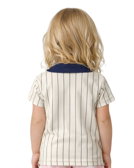 FILA Girls Line Casual Polo Shirt