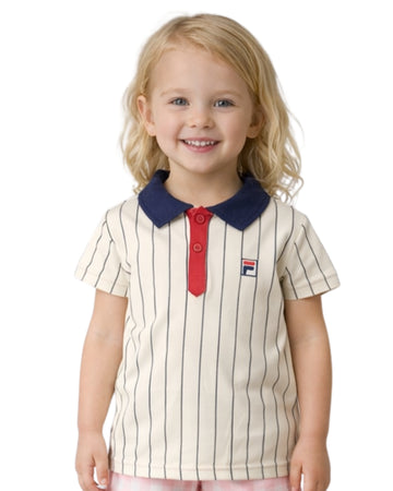 FILA Girls Line Casual Polo Shirt