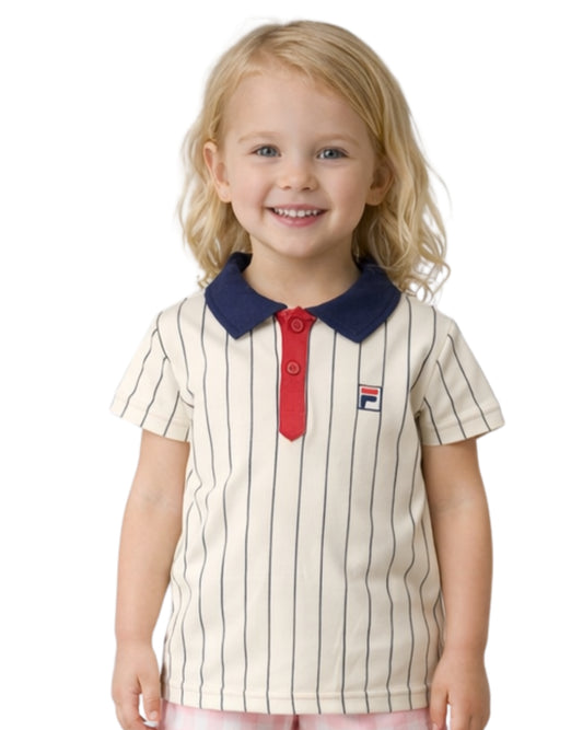 FILA Girls Line Casual Polo Shirt