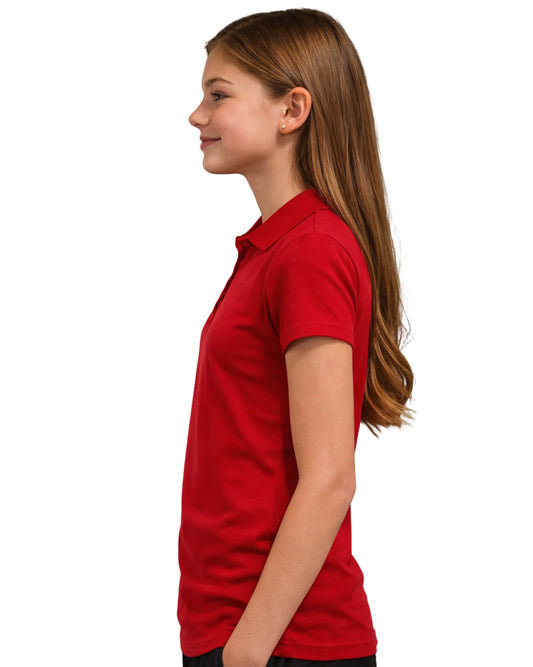IZOD Kids Girls Short Sleeve Polo T-Shirt