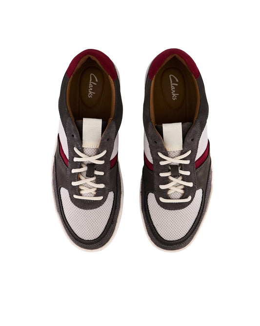 CLARKS Men Bizby Lace Trainers Sneakers